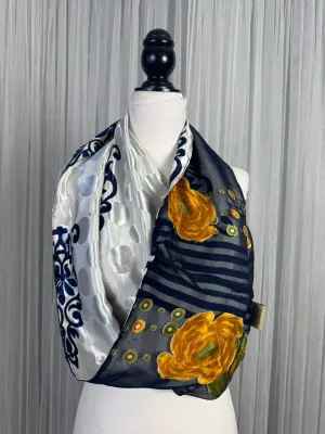 40 inch Reversible Infinity Scarf-J012