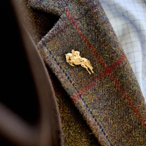 9ct Yellow Gold Show Jumper Pin