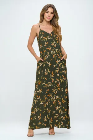 Aden V-Neck Maxi