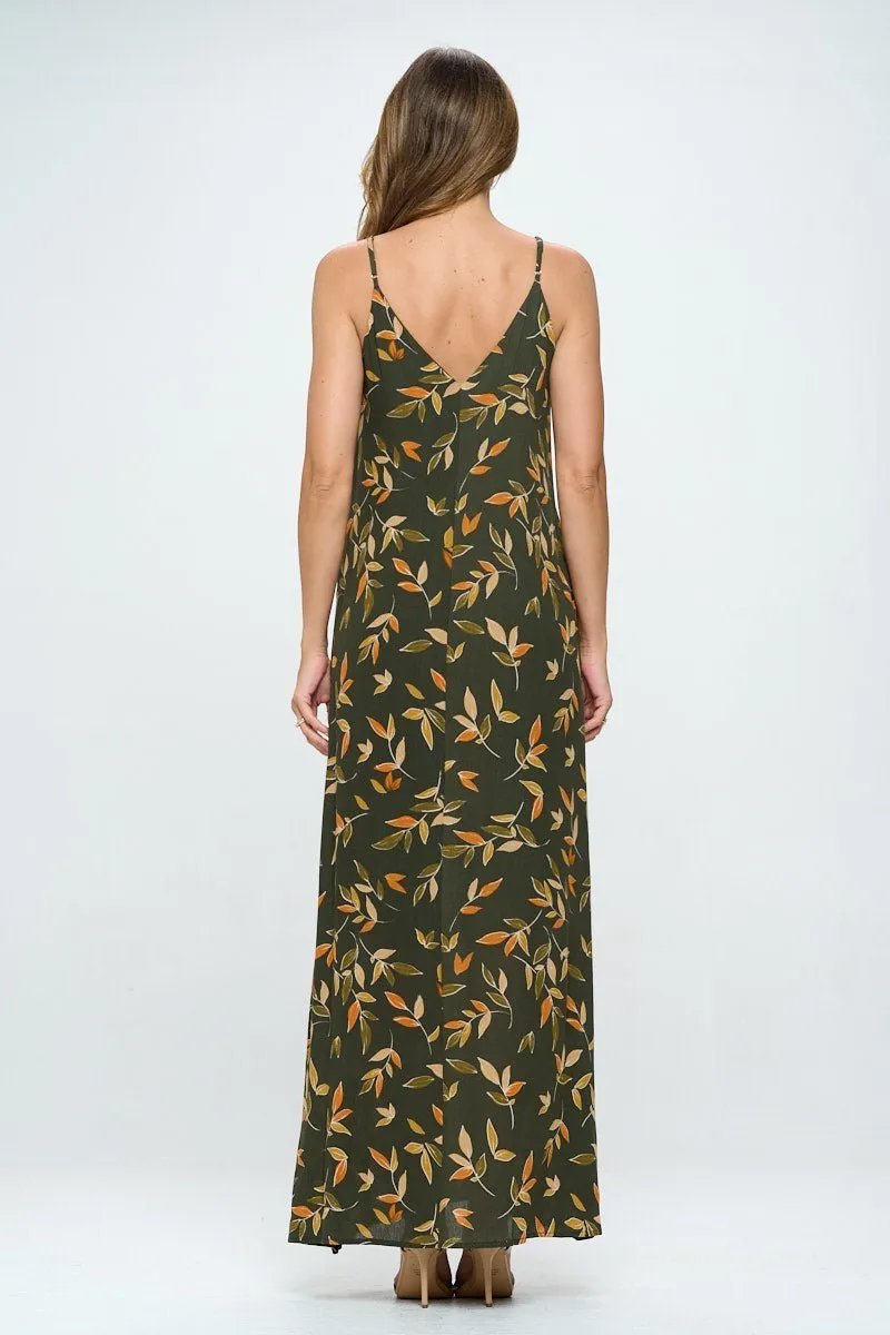 Aden V-Neck Maxi