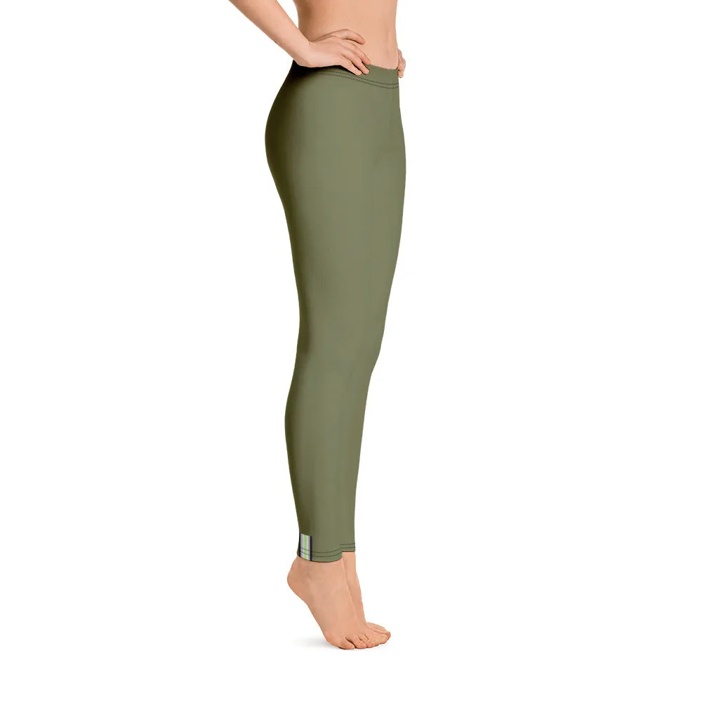 Agender Pride Flash Olive Leggings