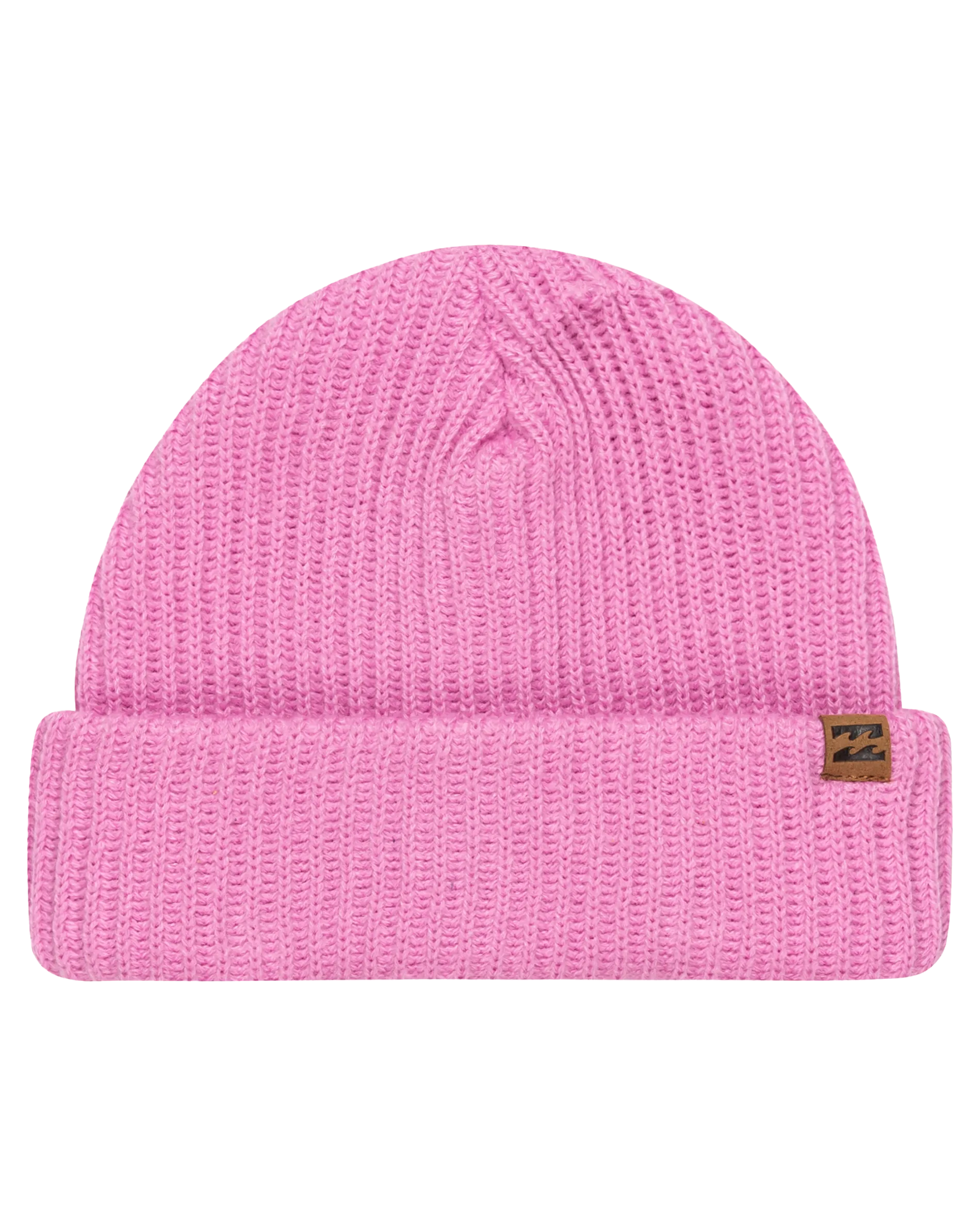 Alta Rib Beanie in Berry Pink