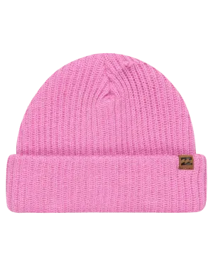 Alta Rib Beanie in Berry Pink