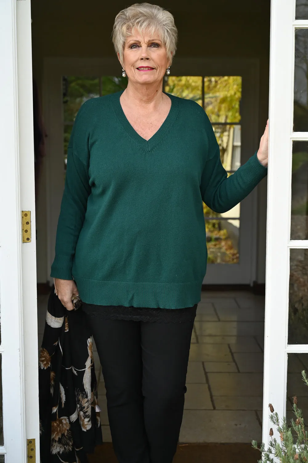 Amelia V Neck Jumper