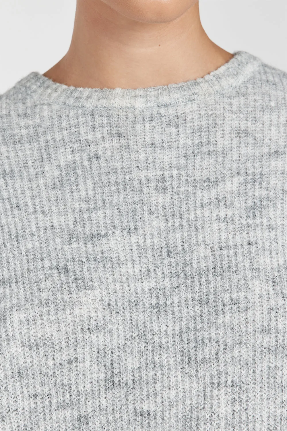 ANDERSON SILVER MARLE KNIT JUMPER