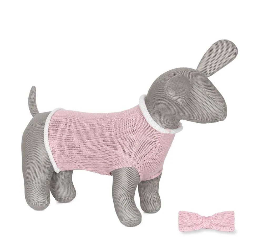 Anita's House Merino Trim Dog Jumper