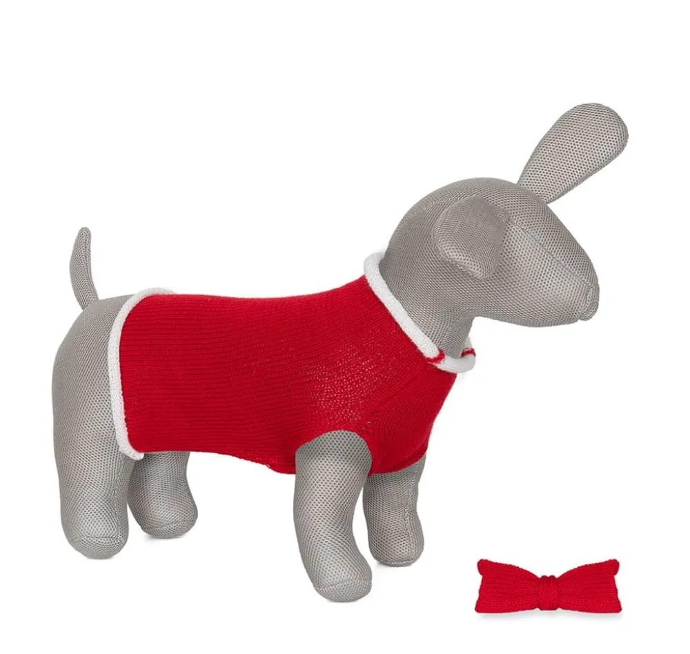 Anita's House Merino Trim Dog Jumper