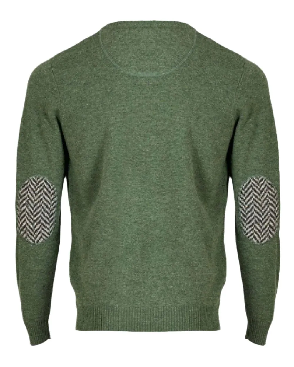 Aran Merino Wool Crew Neck Sweater