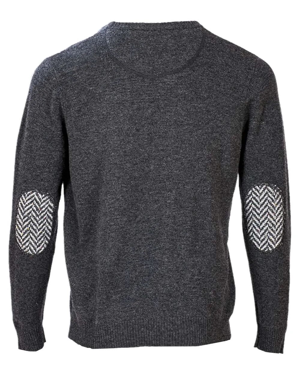 Aran Merino Wool Crew Neck Sweater