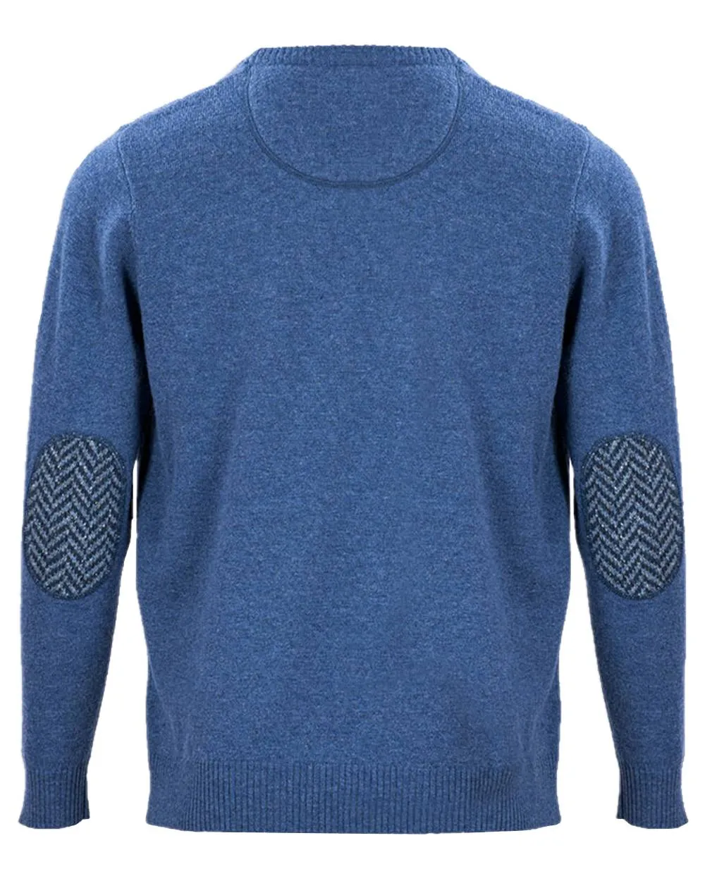 Aran Merino Wool Crew Neck Sweater