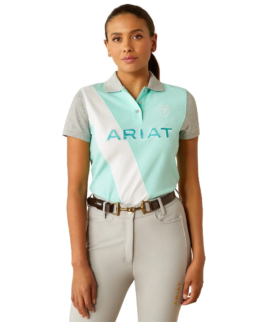 Ariat Womens Taryn Short Sleeved Polo Shirt