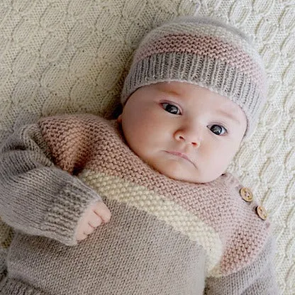 Aspen Sweater and Hat by Lisa F Design | Printed Pattern