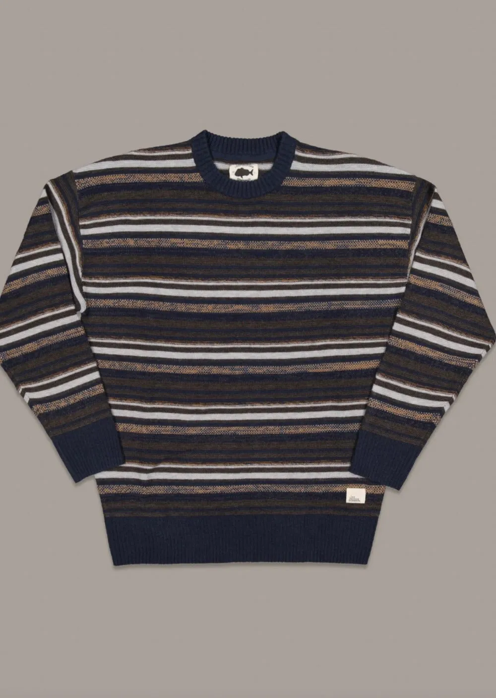 Basalt Knit Multi Stripe