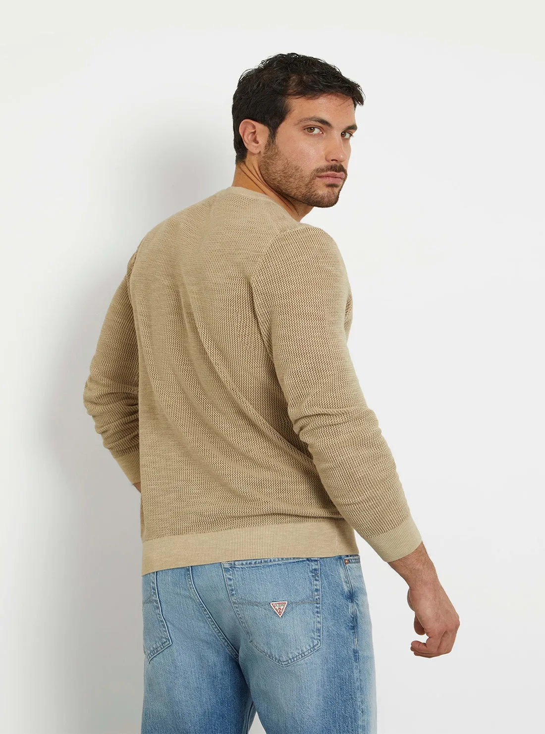 Beige Casey Knit Jumper