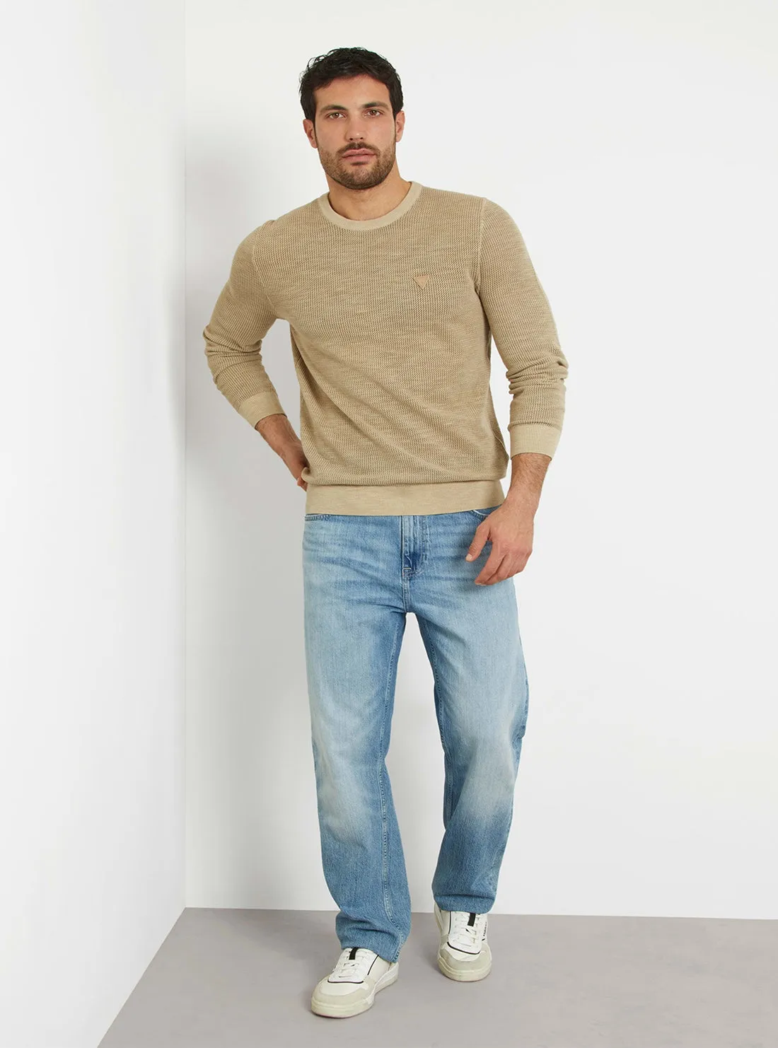 Beige Casey Knit Jumper