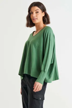 Betty Basics Destiny Oversized Knit Jumper in Powder Green