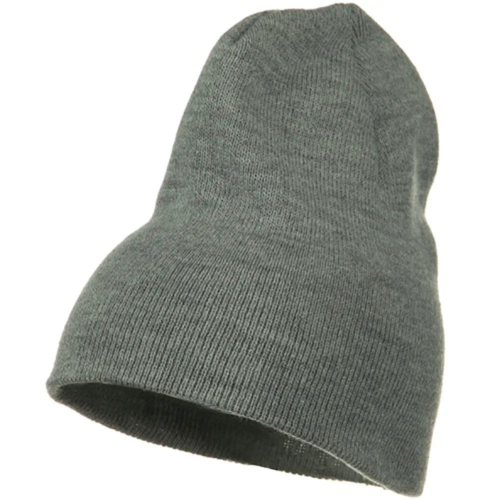 Big Stretch Plain Classic Short Beanie