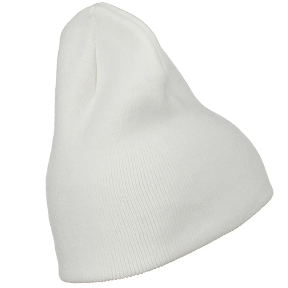 Big Stretch Plain Classic Short Beanie