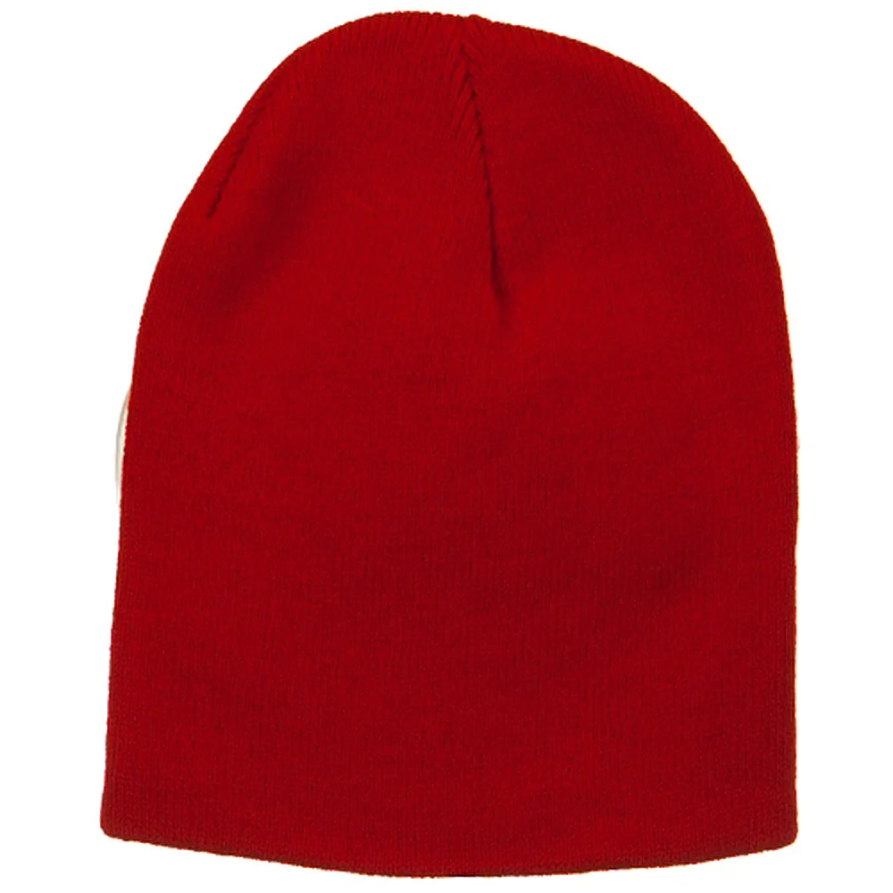 Big Stretch Plain Classic Short Beanie