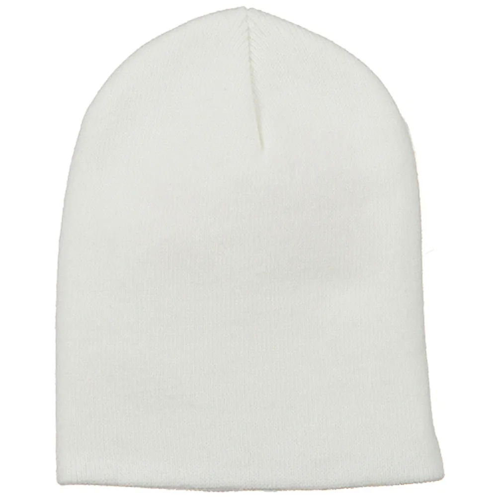 Big Stretch Plain Classic Short Beanie