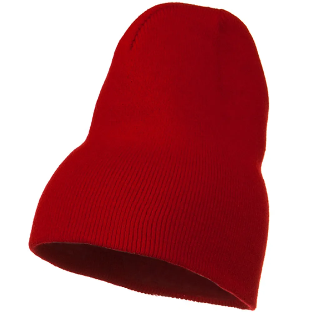 Big Stretch Plain Classic Short Beanie