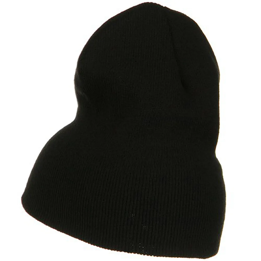 Big Stretch Plain Classic Short Beanie