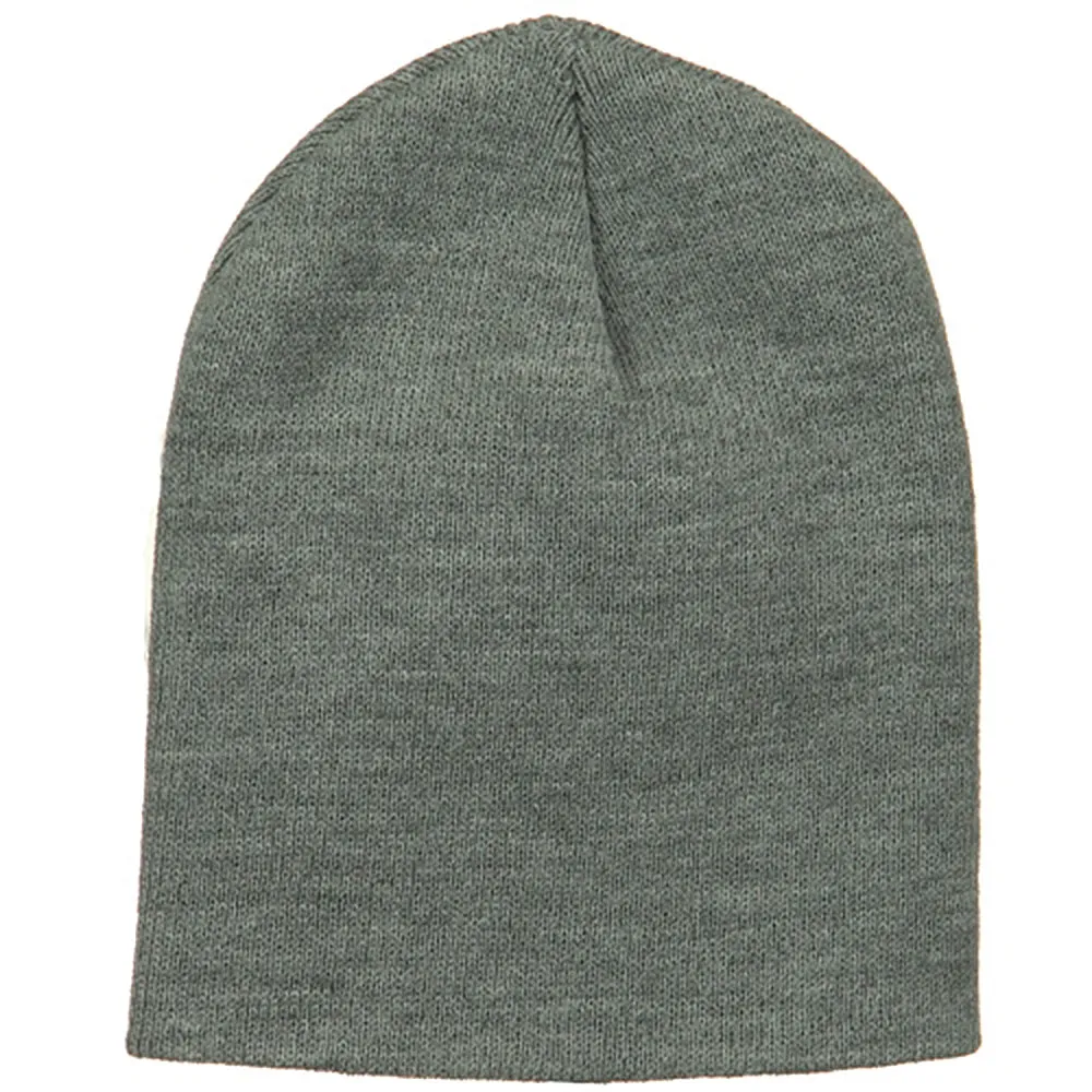 Big Stretch Plain Classic Short Beanie