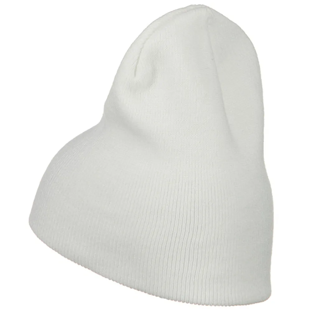 Big Stretch Plain Classic Short Beanie