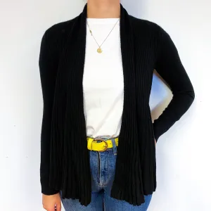 Black Edge to Edge Cardigan Small