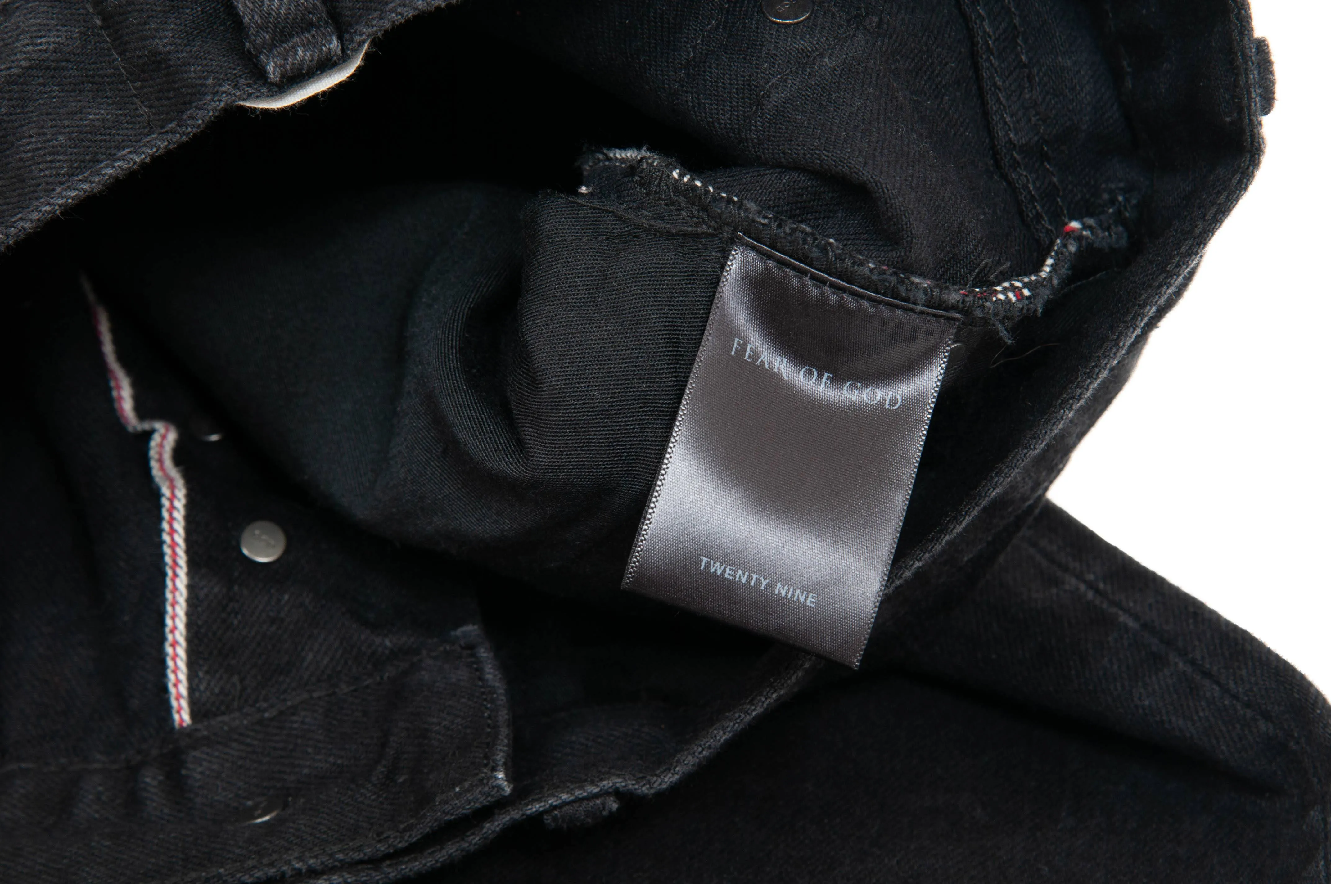 Black Selvedge Denim