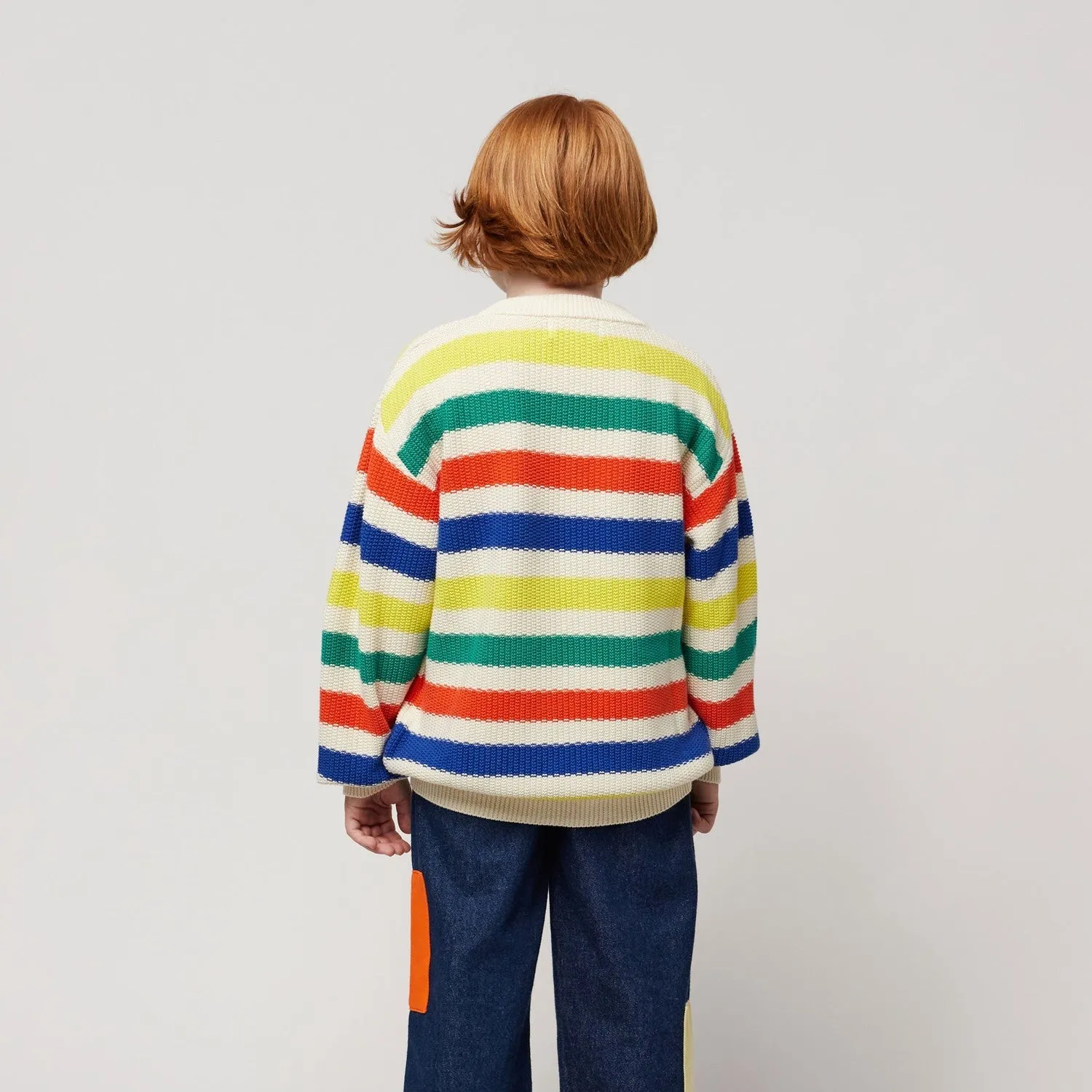 BOBO CHOSES - Bobo Choses Multicolor Stripes Jumper