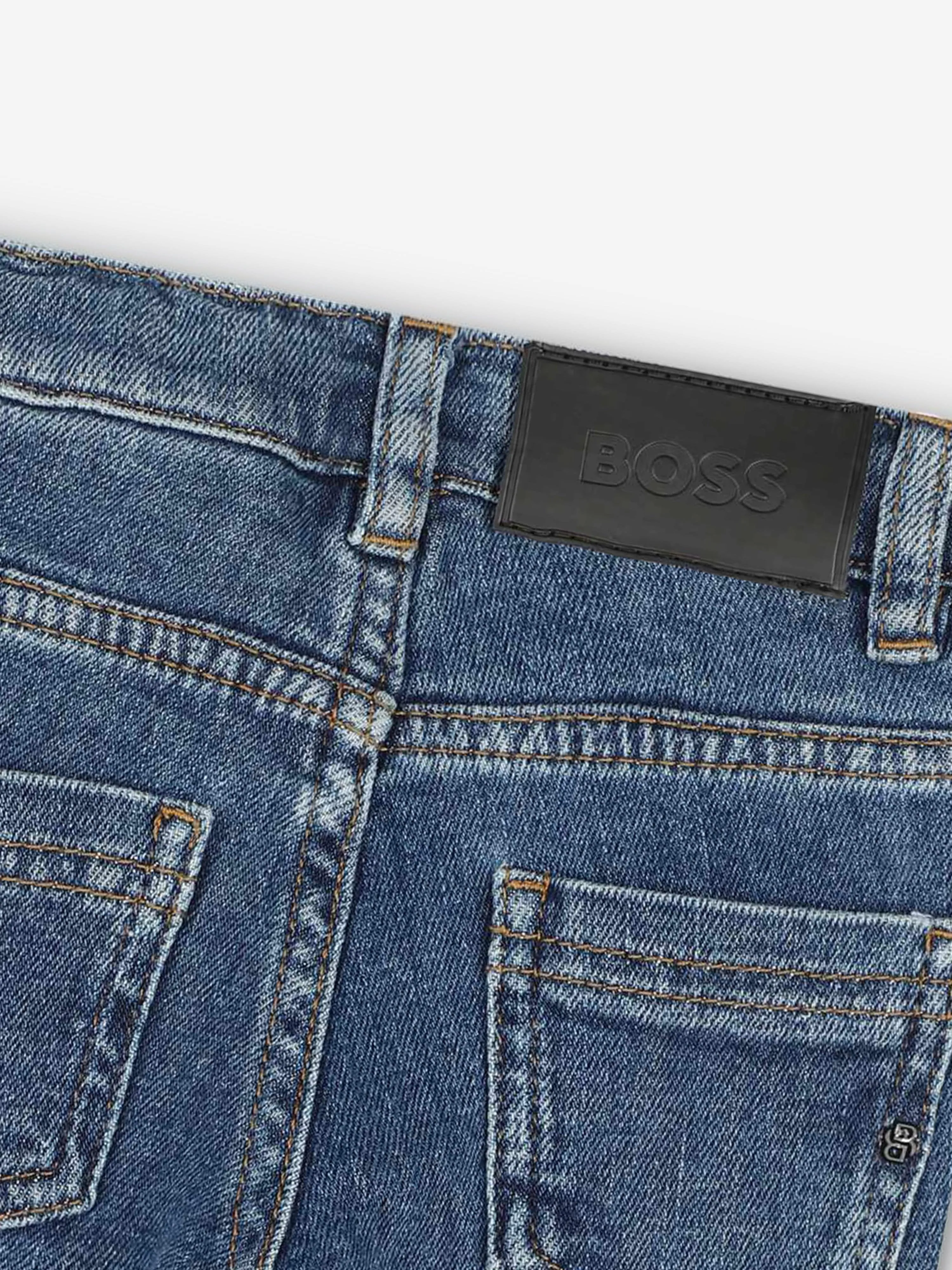 BOSS Baby Boys Denim Jeans in Blue