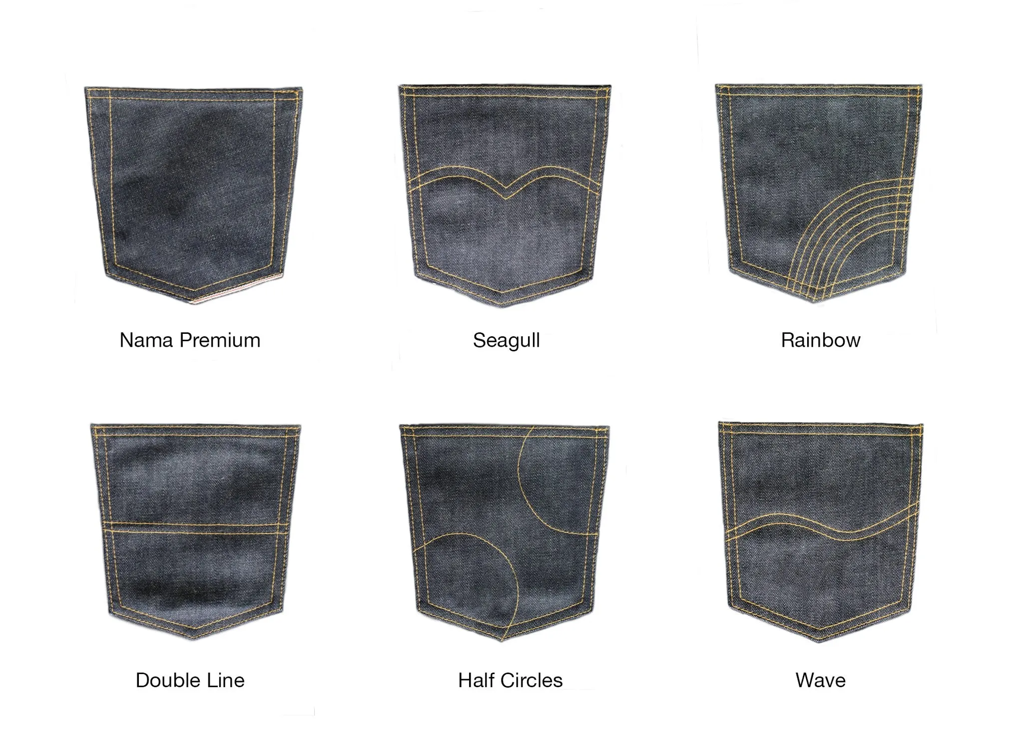 BULLION GOLD SELVEDGE DENIM