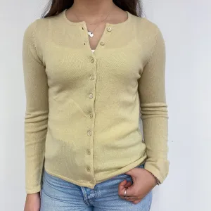 Buttermilk Yellow Cardigan Extra Small