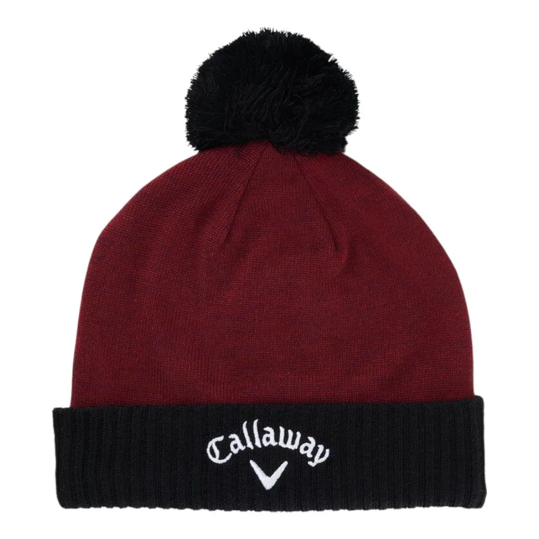 Callaway Tour Authentic Pom Golf Beanie Hat 5223021