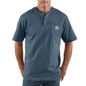 Carhartt Men's Tall Bluestone S/S Workwear Henley