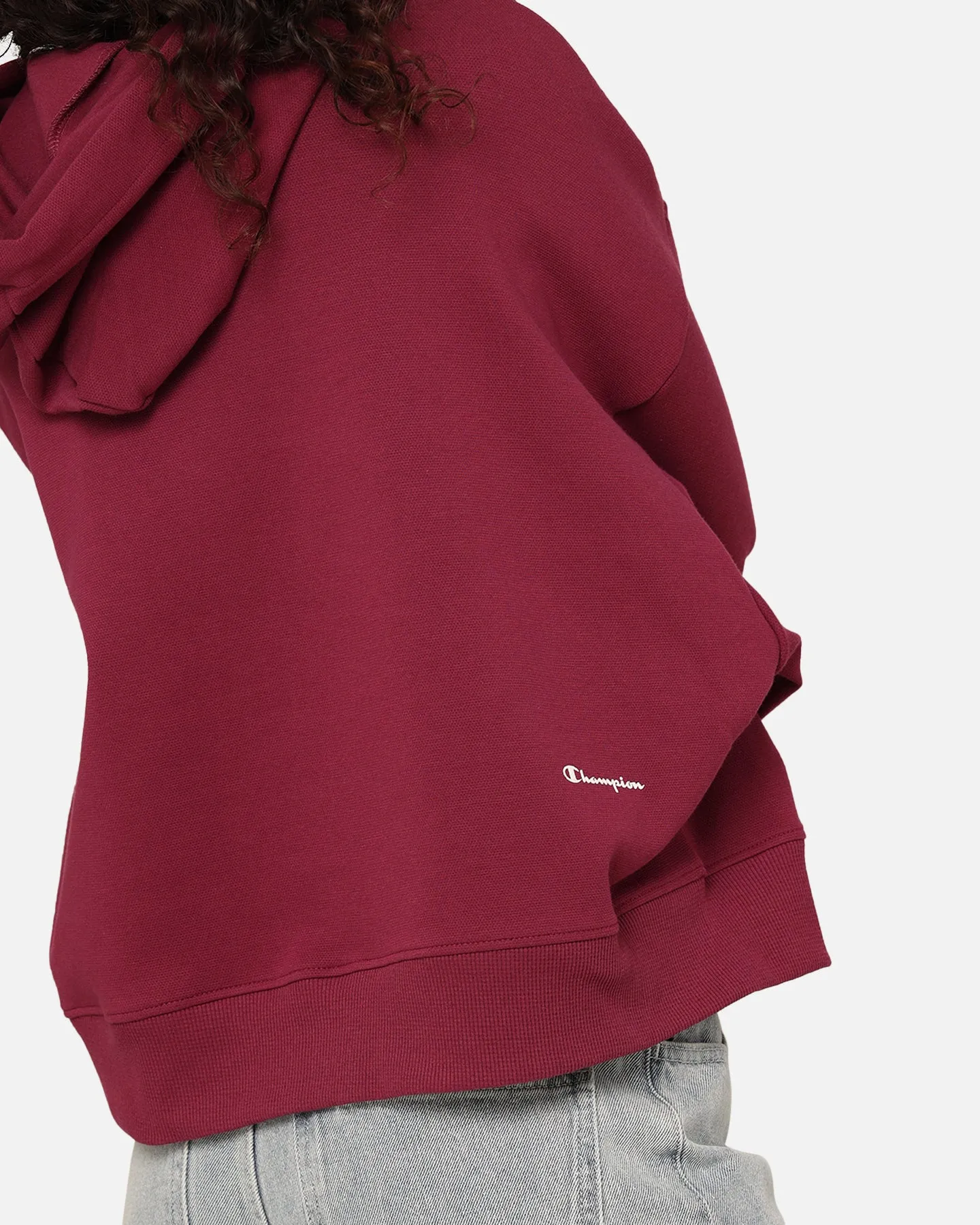 Champion Women's Rochester Base Hoodie Plum Fairy