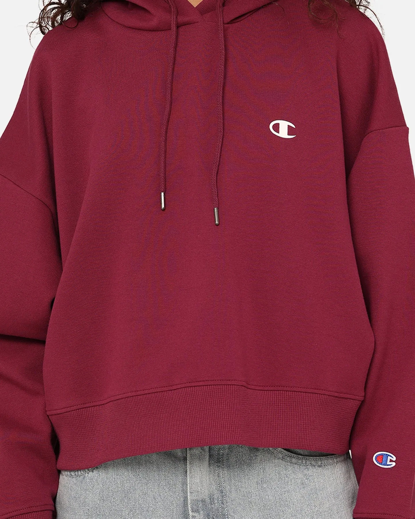 Champion Women's Rochester Base Hoodie Plum Fairy