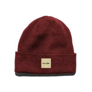 Chocolate Work Beanie Burgundy