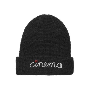 Cinema Stitch Script Waffle Beanie