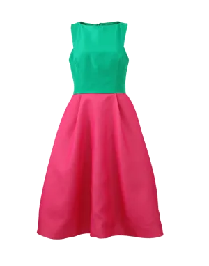 Colorblock Cocktail Dress