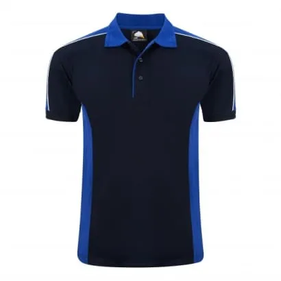 Contrast Avocet Uniform Polo Shirt with Piping -1188