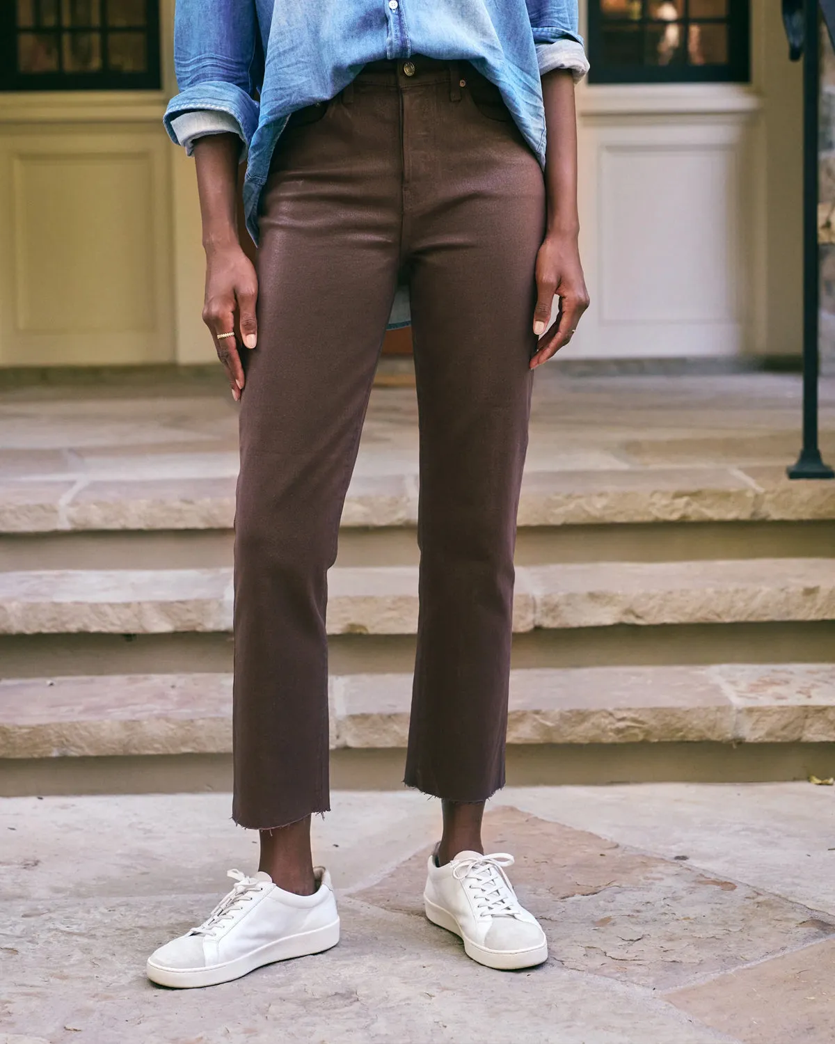 Cork Everyday Jean | Waxed Chocolate