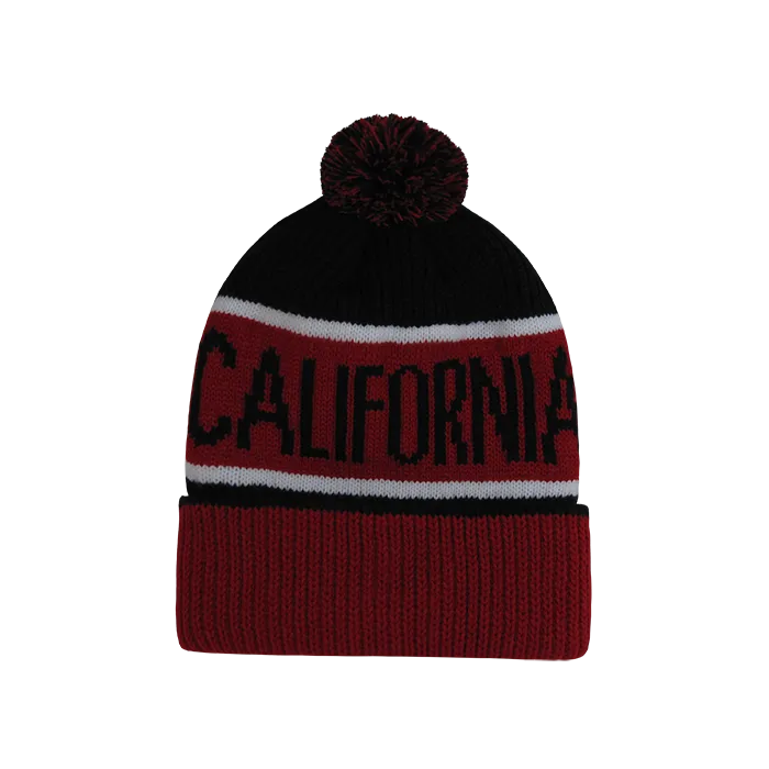 Cotopaxi Pom Beanie, Long Knit Cap - Cuglog K038