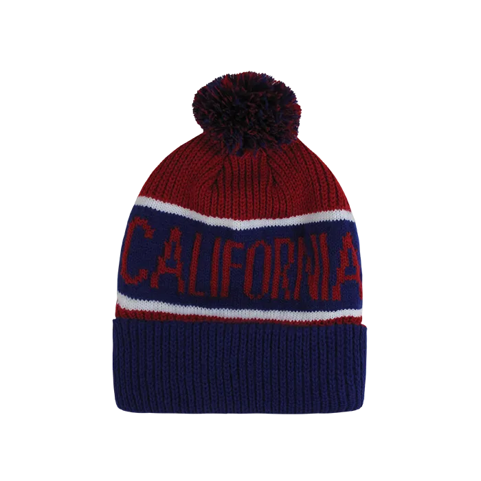 Cotopaxi Pom Beanie, Long Knit Cap - Cuglog K038