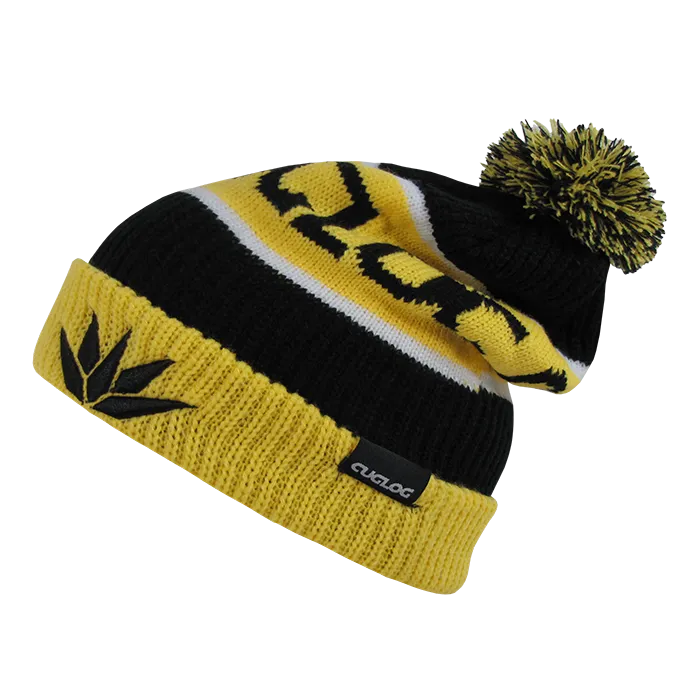 Cotopaxi Pom Beanie, Long Knit Cap - Cuglog K038