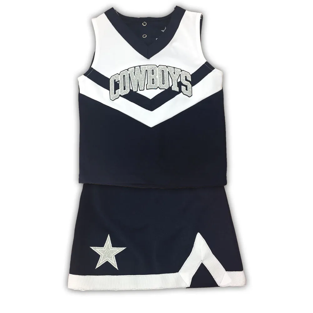 Dallas Cowboys Infant Cheerleader Outfit