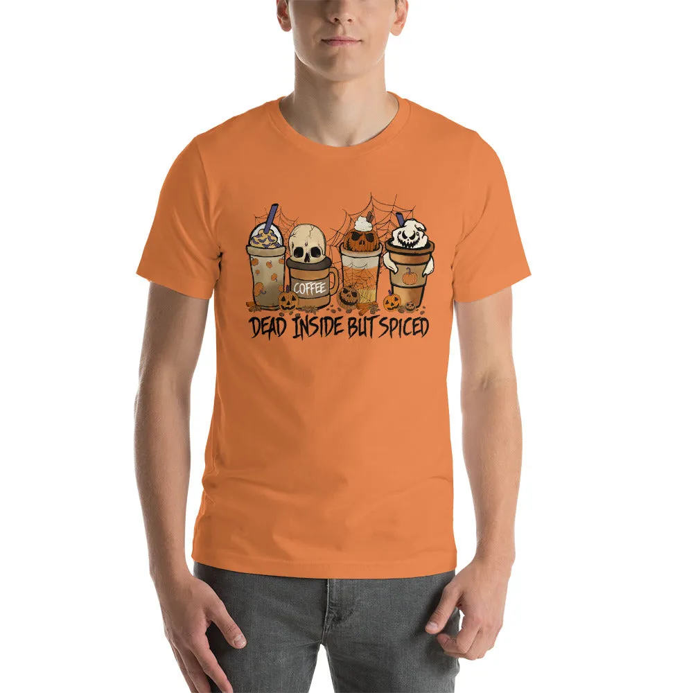 Dead Inside But Spiced Halloween Shirt