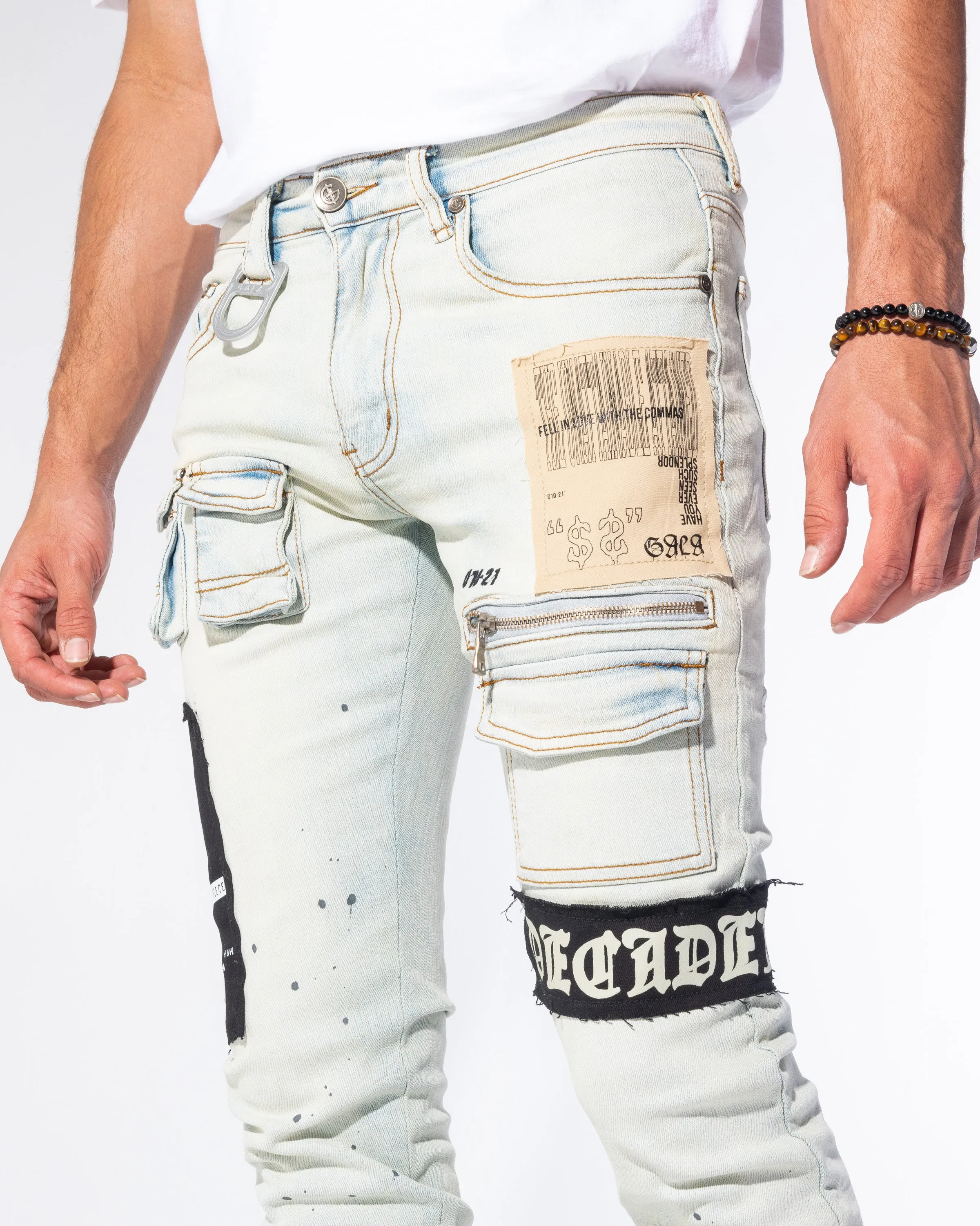 DECADENCE DENIM (LIGHT BLUE/COMBO)