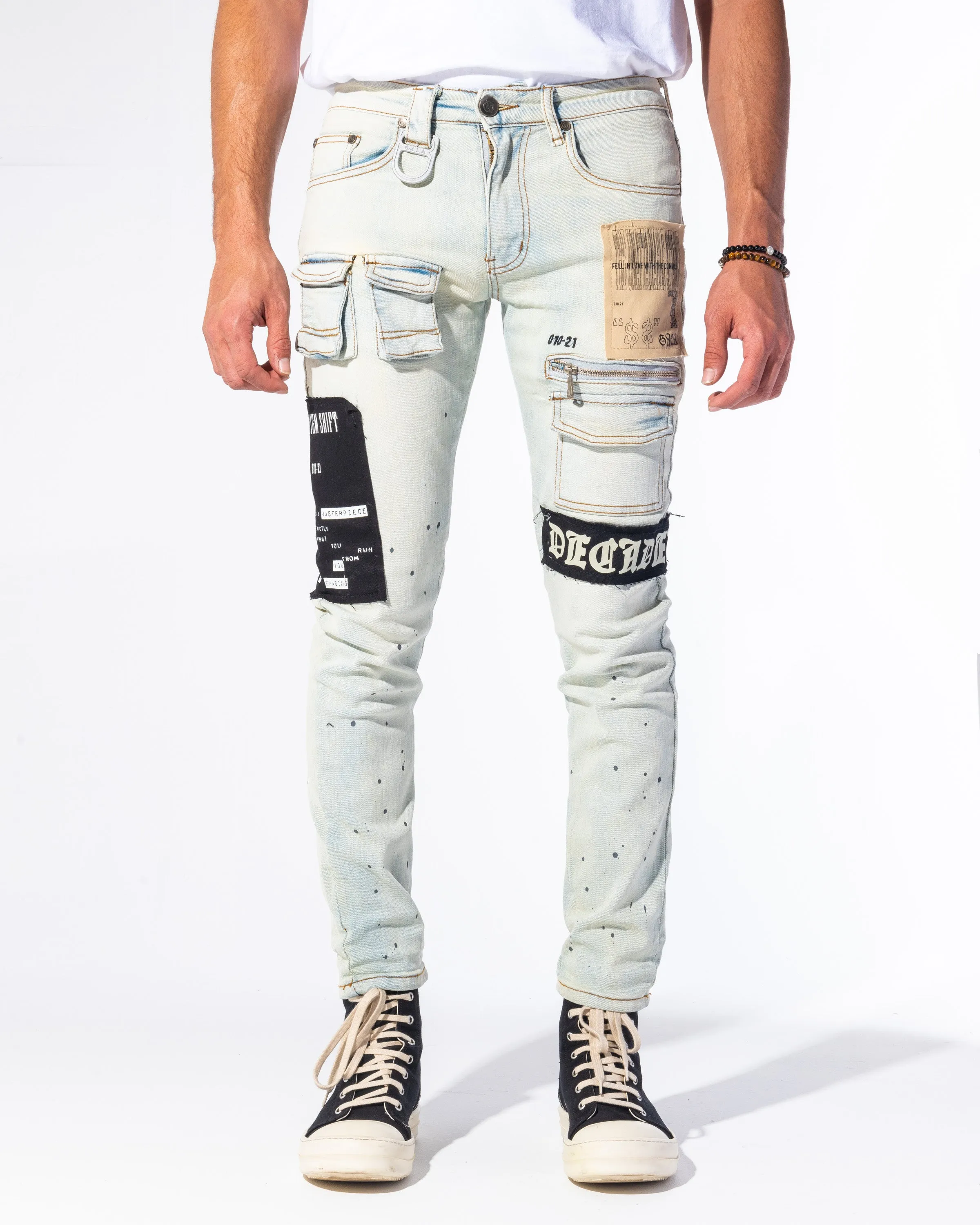 DECADENCE DENIM (LIGHT BLUE/COMBO)